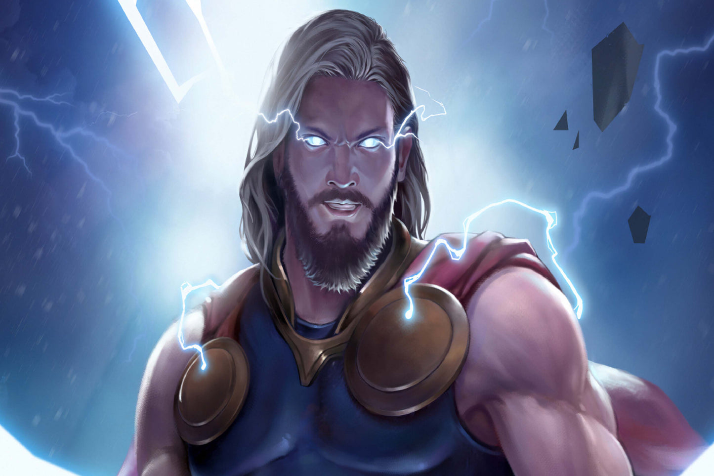 Thor Marvel Comics Superhero Comic Book Poster Print Wall Art