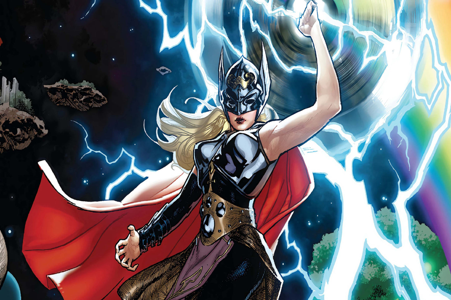 Thor Jane Foster Marvel Superhero Comic Book Poster Print Wall Art