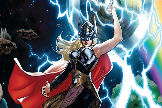 Thor Jane Foster Marvel Superhero Comic Book Poster Print Wall Art