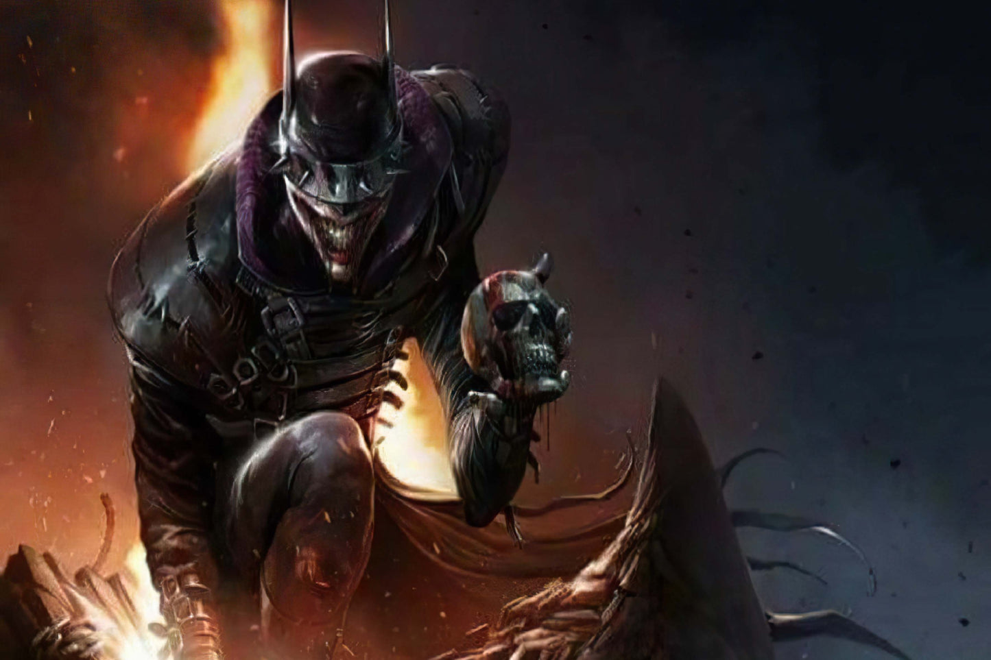 The Batman Who Laughs Dc Supervillain Comic Book Poster Print Wall Art