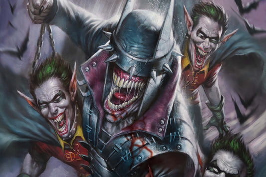 The Batman Who Laughs Dc Comics Supervillain Comic Book Poster Print Wall Art