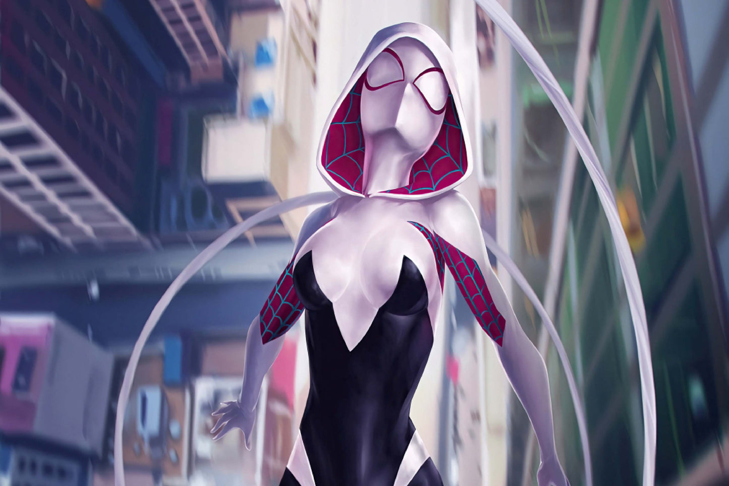 Spider Gwen Marvel Superhero Comic Book Poster Print Wall Art