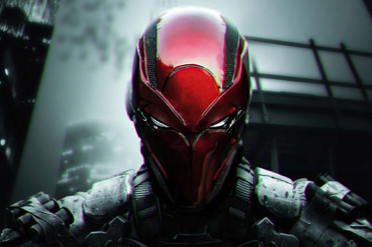 Red Hood Dc Comic Book Poster Print Wall Art