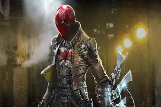 Red Hood Dc Anti Hero Comic Book Poster Print Wall Art