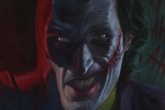 Joker Batman Dc Art Comic Book Poster Print Wall Art