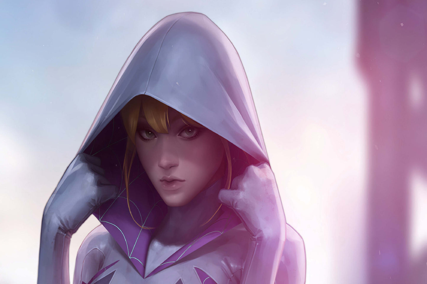 Gwen Stacy Spider Gwen Marvel Superhero Comic Book Poster Print Wall Art