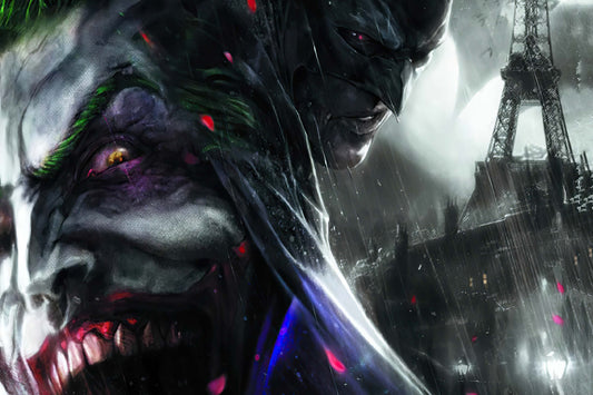 Batman Joker Dc Comics Art Comic Book Poster Print Wall Art