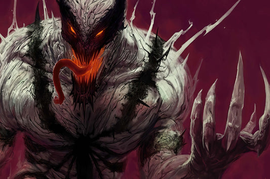 Anti Venom Marvel Comic Book Poster Print Wall Art