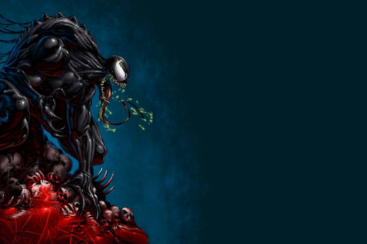 Venom Marvel Comics Comic Book Poster Print Wall Art
