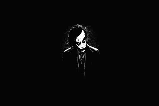 Joker Minimalist Dc Comics Comic Book Poster Print Wall Art
