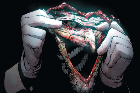 Joker Mask Dc Comics Comic Book Poster Print Wall Art
