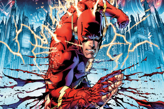 Flash Dc Comics Comic Book Poster Print Wall Art