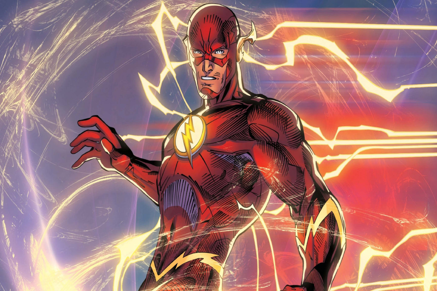Flash Dc Comics Comic Book Poster Print Wall Art