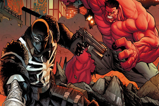 Agent Venom Red Hulk Marvel Comics Comic Book Poster Print Wall Art