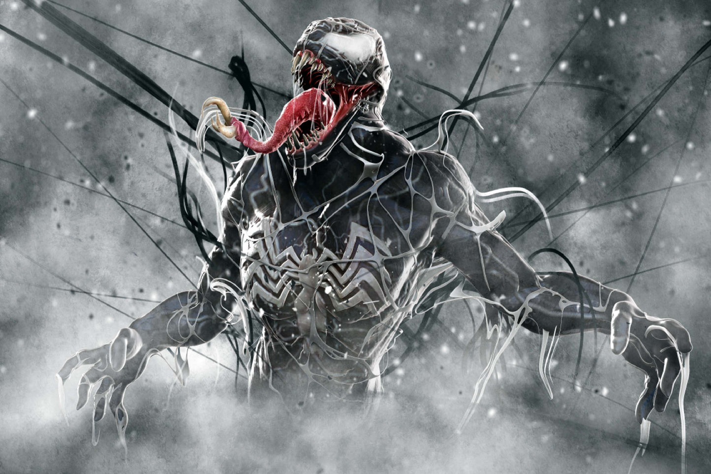 Venom Marvel Comics Comic Book Poster Print Wall Art
