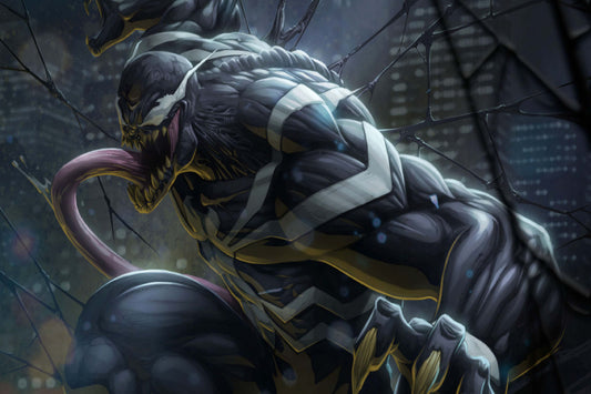 Venom Marvel Comics Comic Book Poster Print Wall Art
