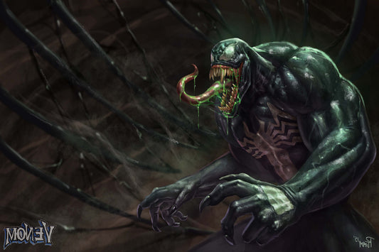 Venom Marvel Comics Comic Book Poster Print Wall Art