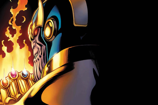 Thanos Infinty Stones Infinity Gauntlet Marvel Comic Book Poster Print Wall Art