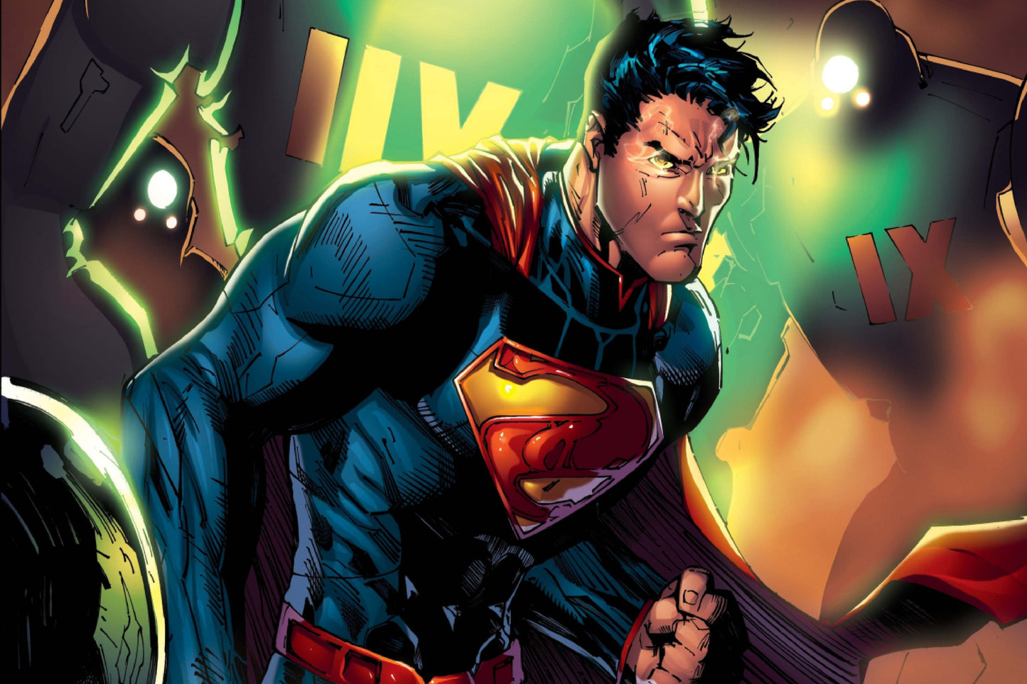 Superman Dc Comics Comic Book Poster Print Wall Art