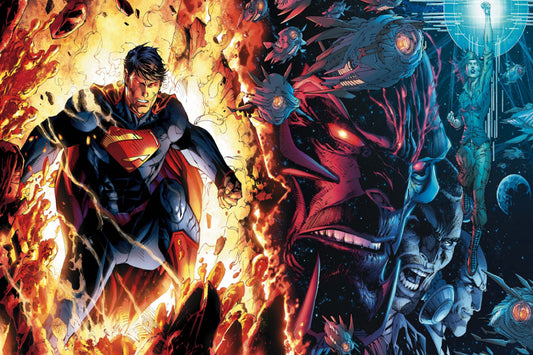 Superman Dc Comics Comic Book Poster Print Wall Art