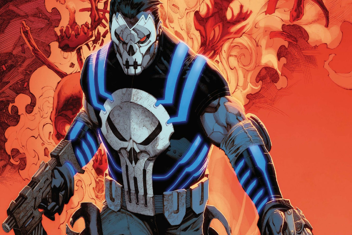 Punisher Marvel Comics Comic Book Poster Print Wall Art