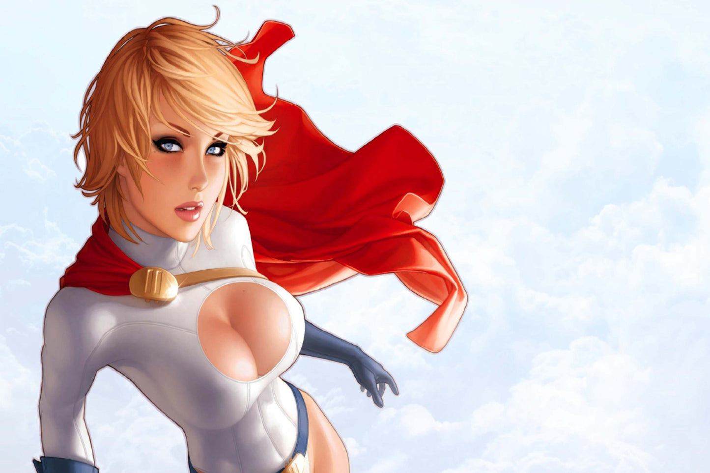 Power Girl Dc Comics Comic Book Poster Print Wall Art