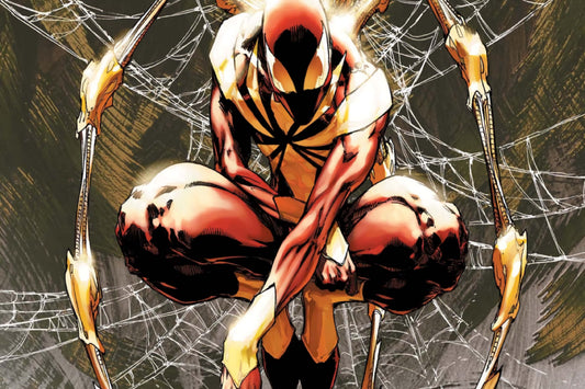 Iron Spider Spider Man Marvel Comics Comic Book Poster Print Wall Art