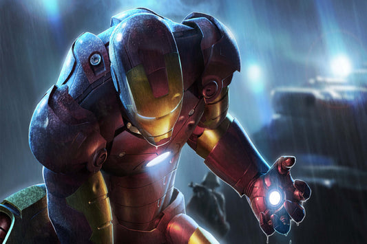 Iron Man Marvel Comics Comic Book Poster Print Wall Art