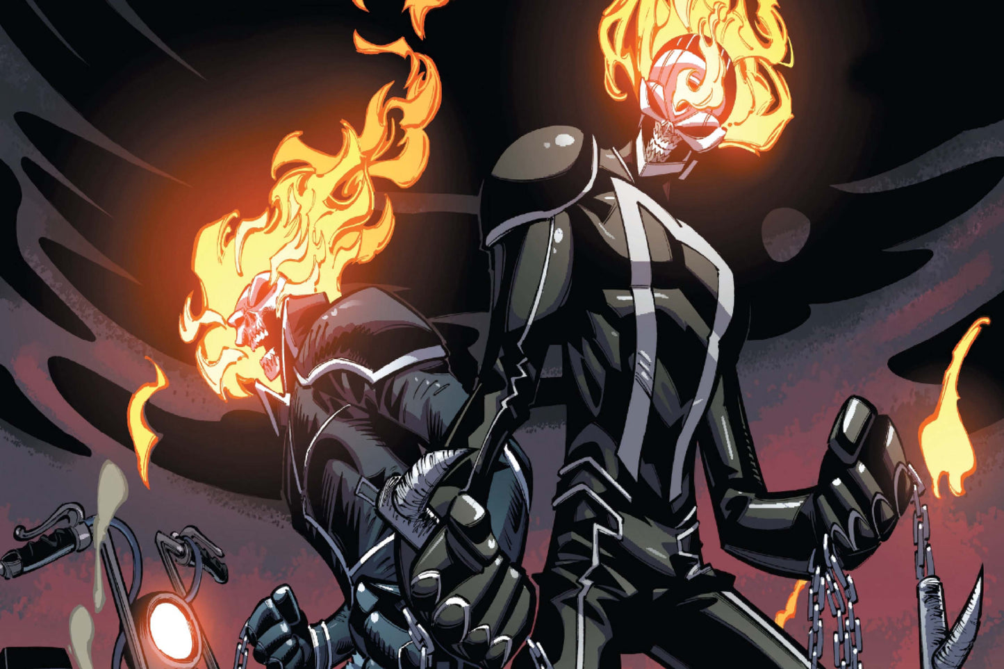Ghost Rider Robbie Reyes Marvel Comics Comic Book Poster Print Wall Art