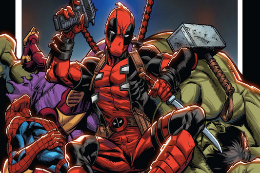 Deadpool Marvel Comics Comic Book Poster Print Wall Art