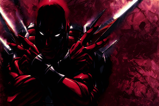Deadpool Marvel Comics Comic Book Poster Print Wall Art