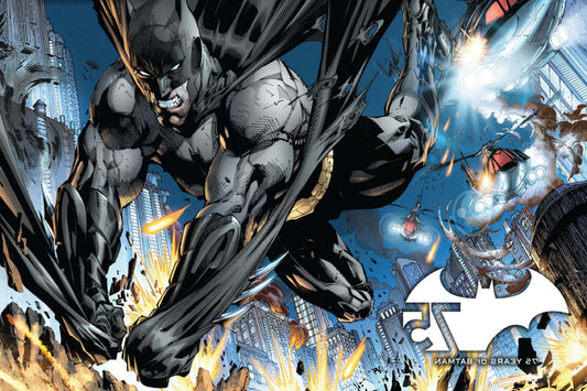 Batman Dc Comics Comic Book Poster Print Wall Art