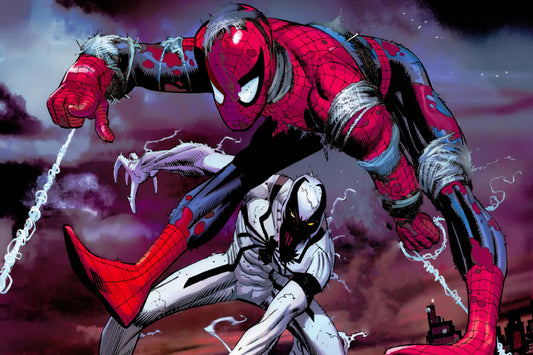 Anti Venom Spider Man Marvel Comics Comic Book Poster Print Wall Art
