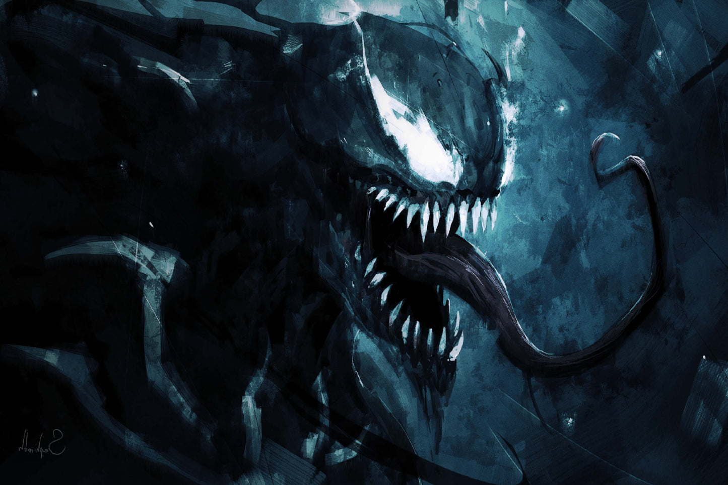 Venom Marvel Comics Comic Book Poster Print Wall Art