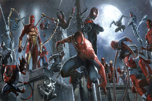 Spider Man Alternate Versions Marvel Comics Comic Book Poster Print Wall Art