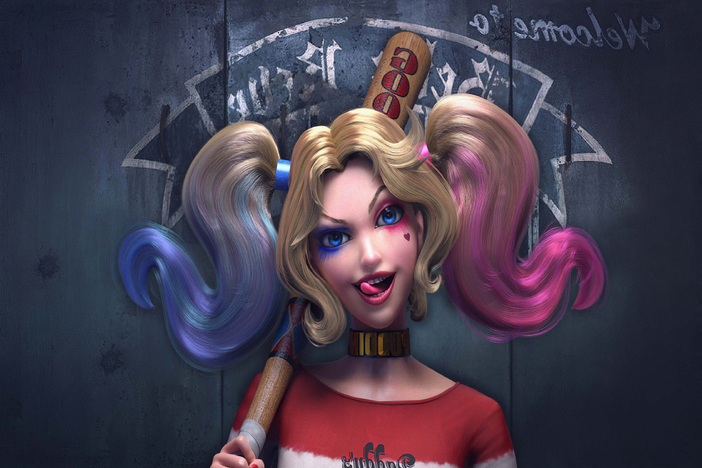 Harley Quinn Dc Comic Book Poster Print Wall Art