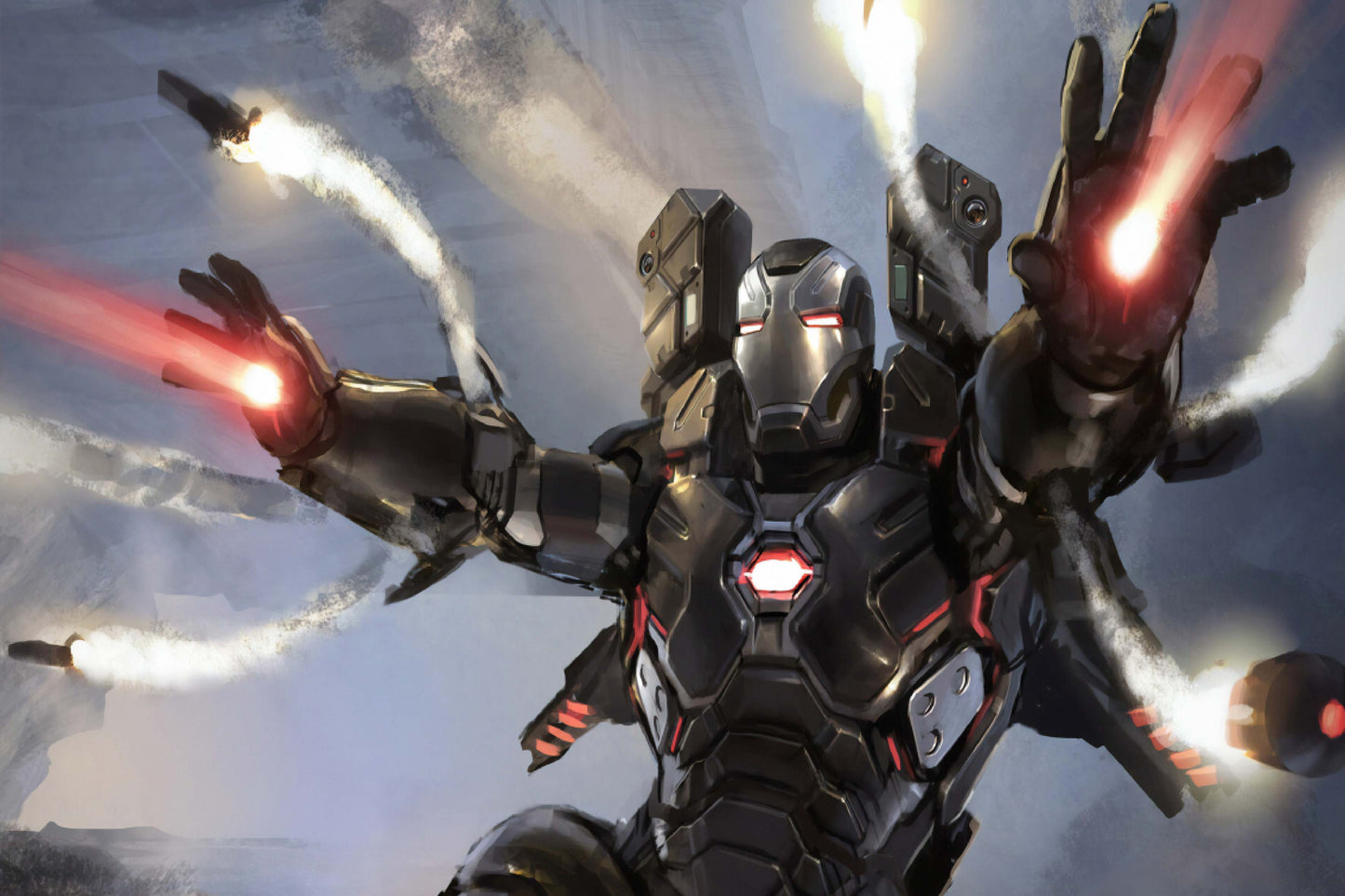 War Machine Missiles Comic Book Poster Print Wall Art