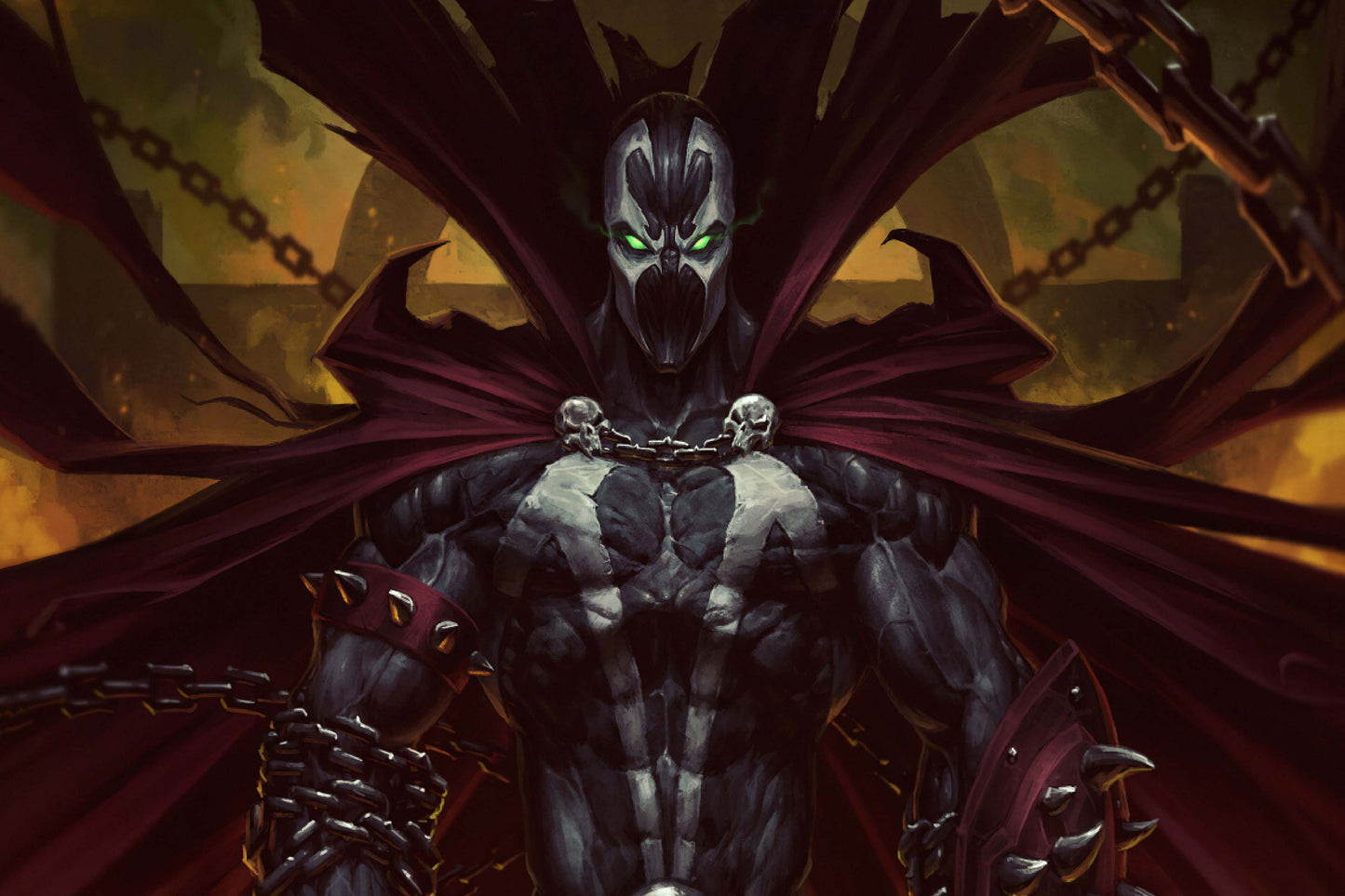 Spawn Comic Art Comic Book Poster Print Wall Art