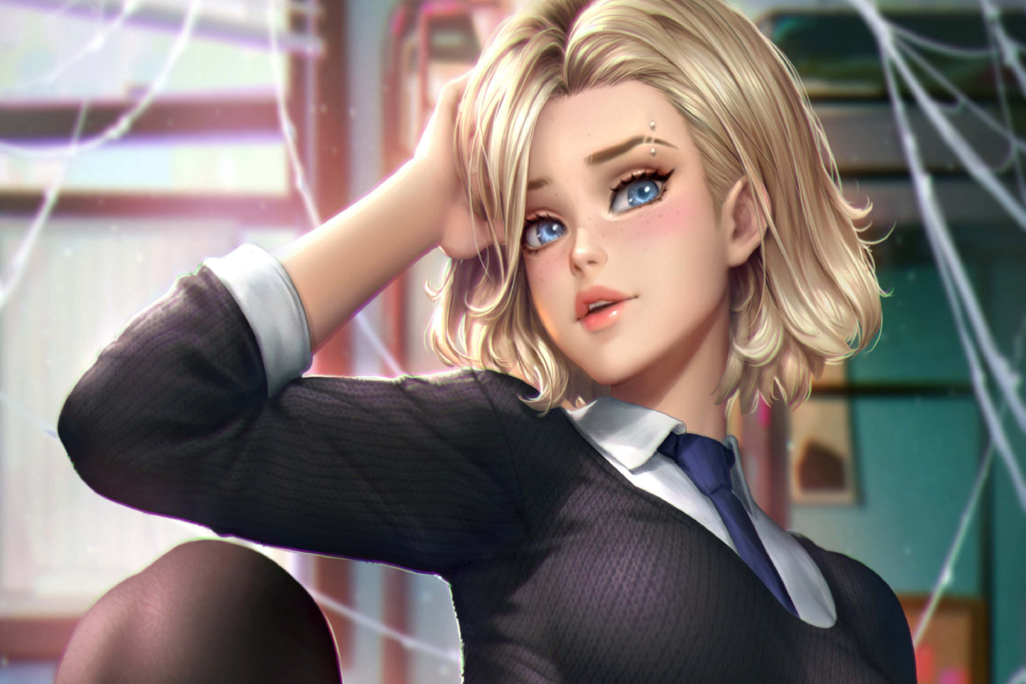 Gwen Stacy Comic Book Poster Print Wall Art
