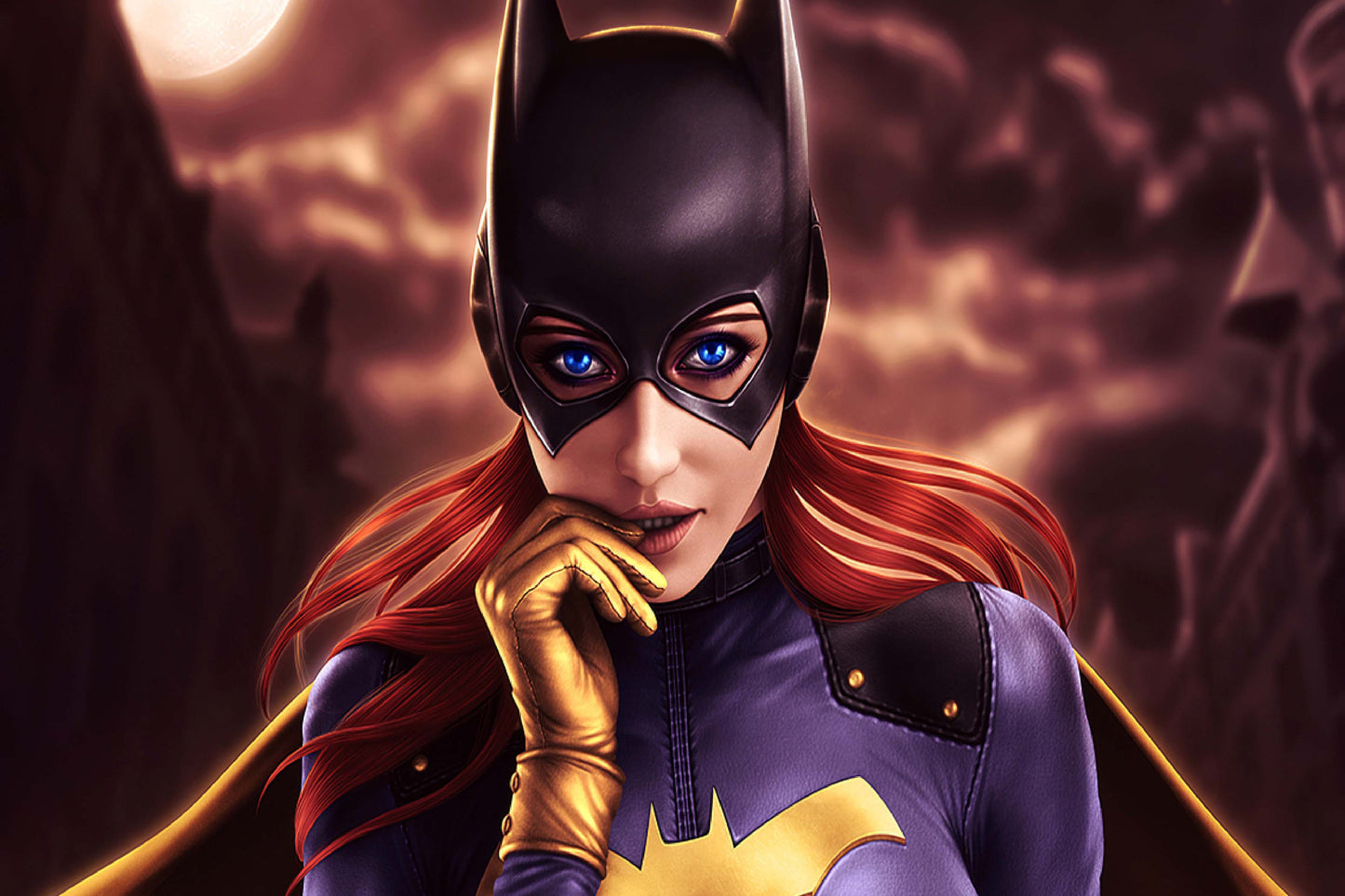Batgirl Dc Comic Book Poster Print Wall Art