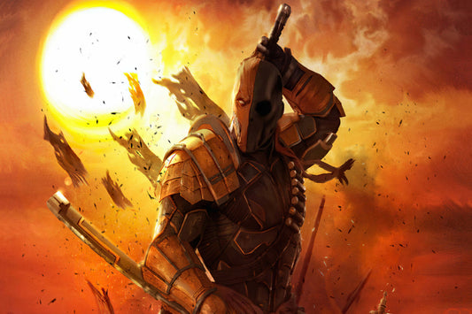 Deathstroke Dc Comic Book Poster Print Wall Art