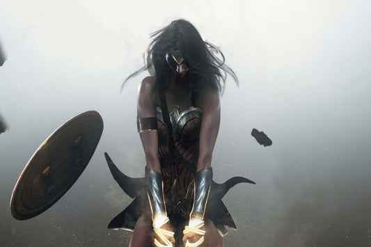 Wonder Woman Dc Comic Book Poster Print Wall Art