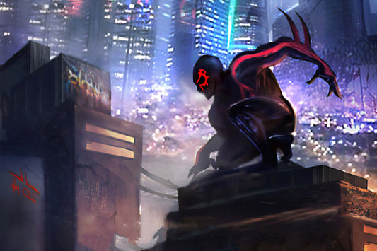 Spider Man 2099 Comic Book Poster Print Wall Art