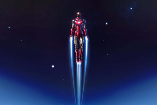 Iron Man Comic Book Poster Print Wall Art