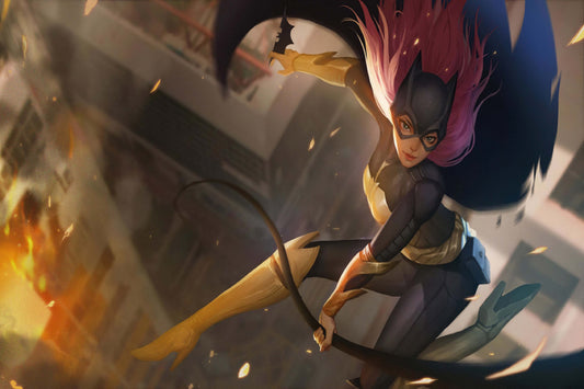 Batgirl Comic Book Poster Print Wall Art