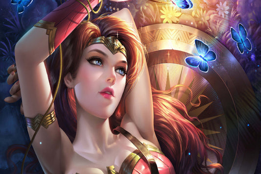 Wonder Woman Comic Book Poster Print Wall Art