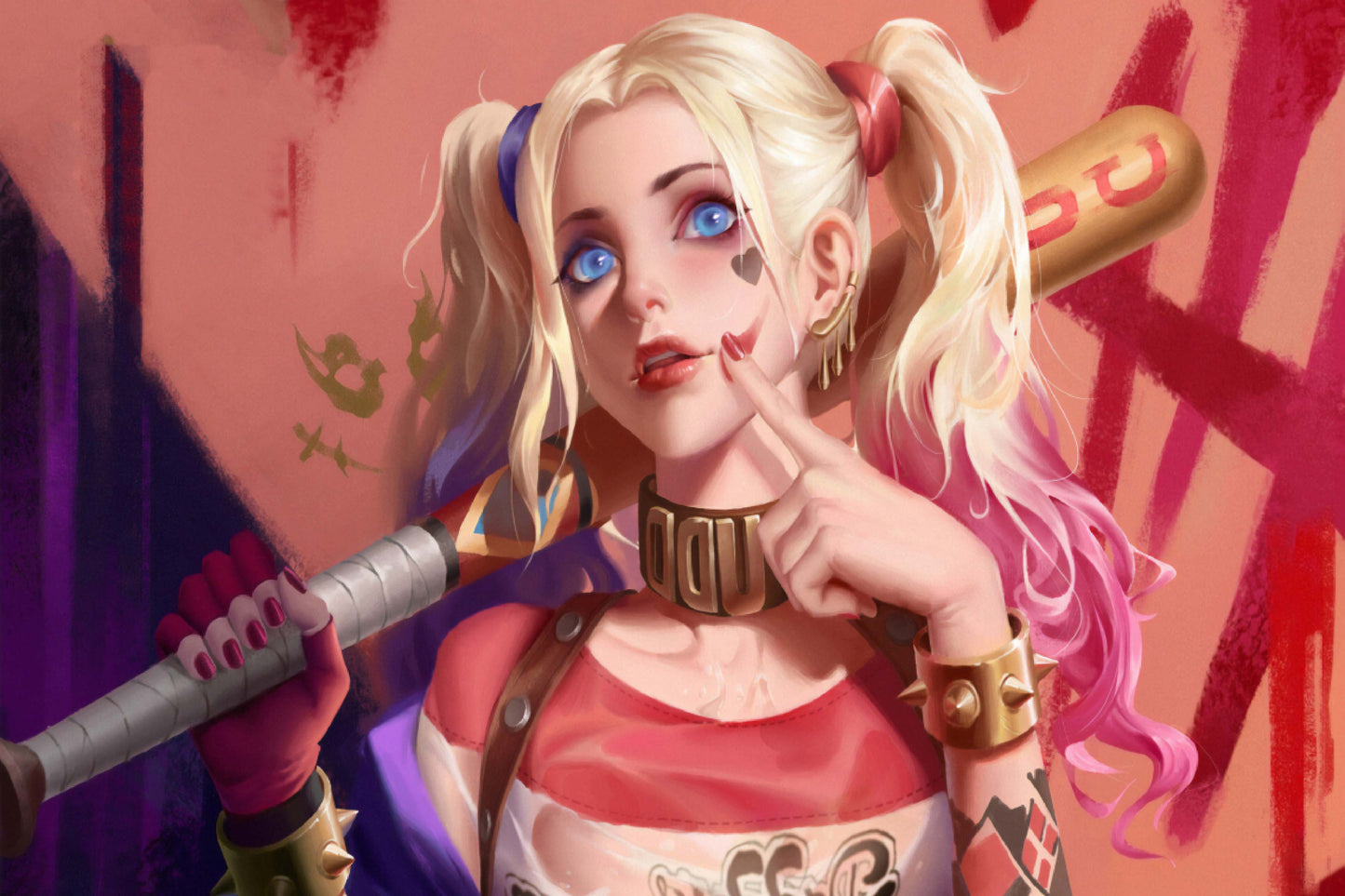 Harley Quinn Comic Book Poster Print Wall Art