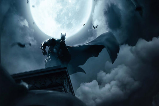 Batman Dark Night Comic Book Poster Print Wall Art