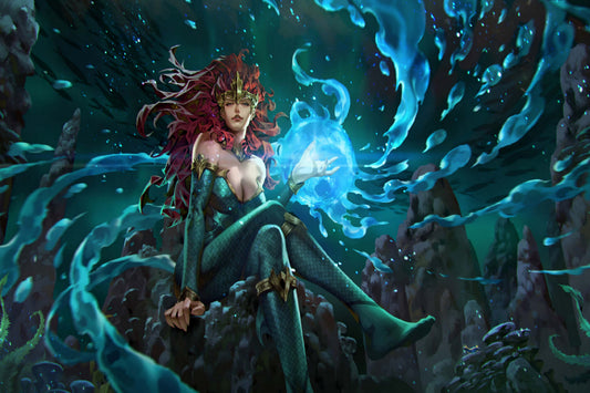 Mera Comic Book Poster Print Wall Art