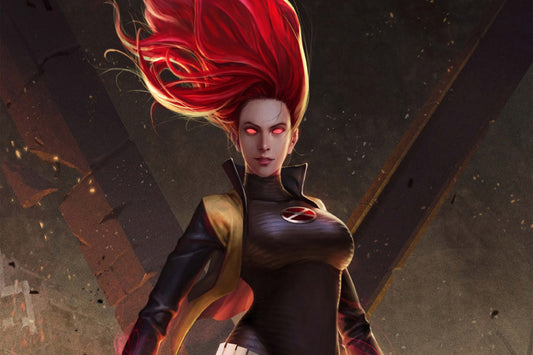 Jean Grey Phoenix X Men Comic Book Poster Print Wall Art